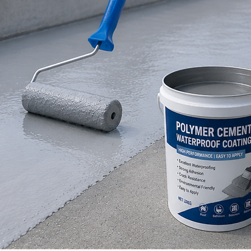 Recubrimiento impermeabilizante cementicio modificado con polímeros (JS)