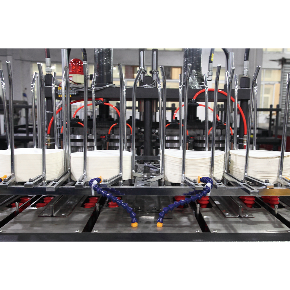 Machine à plaques en papier à quatre postes BJ-DG500B