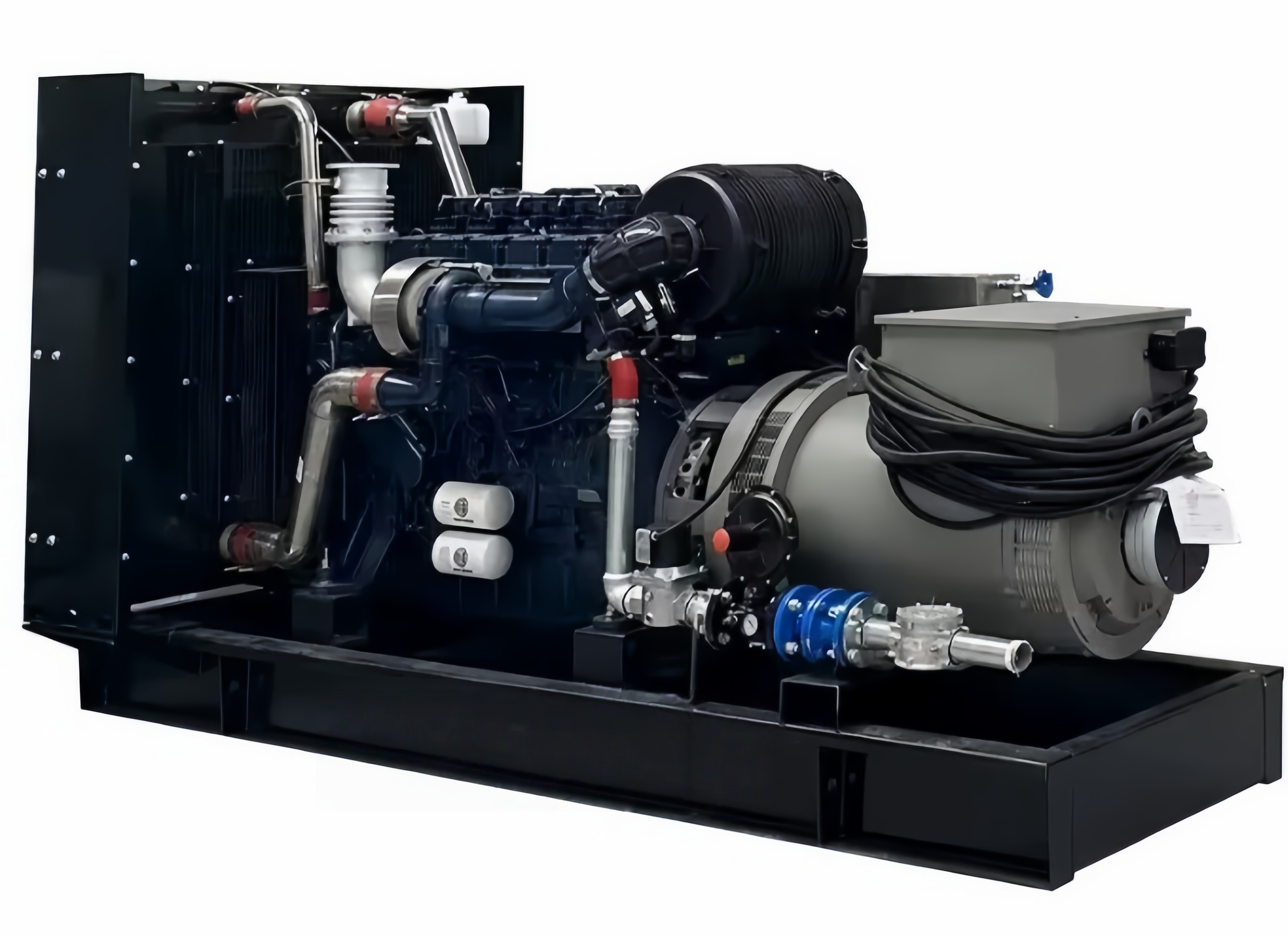 1250KVA Natural Gas Generator Set With Cummins Yuchai Weichai Power Engine 1000KW  Electric Generator Manufacturer Biogas Lpg Generator Power Station For Building
