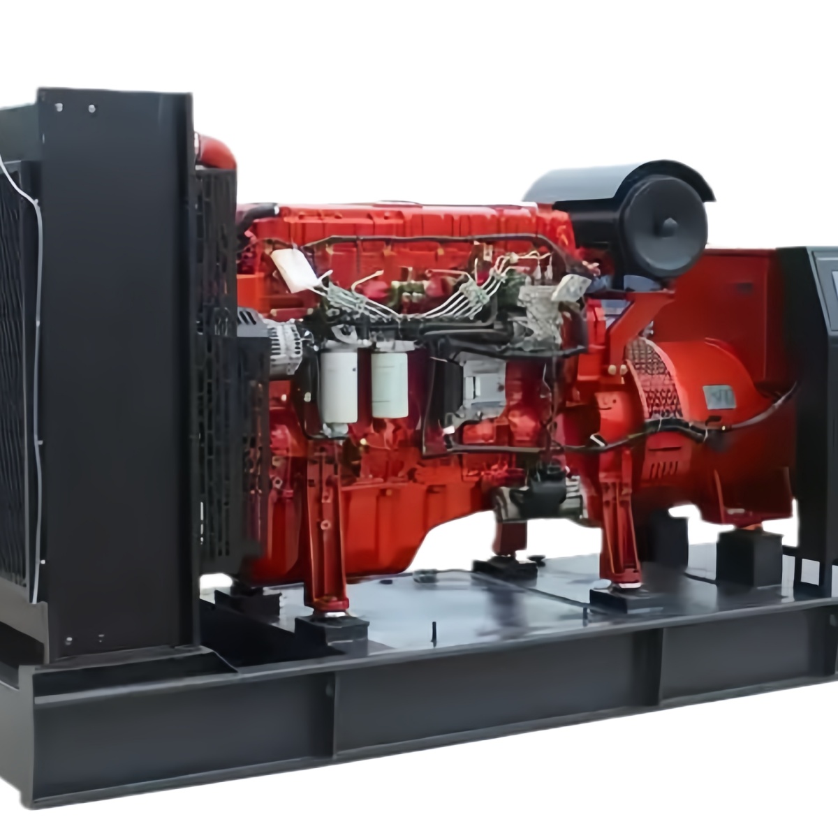110KVA Natural Gas Generator Set Lpg Generator Yuchai Weichai Power Engine Gas Generator Set Power Supply Electric Plant 
