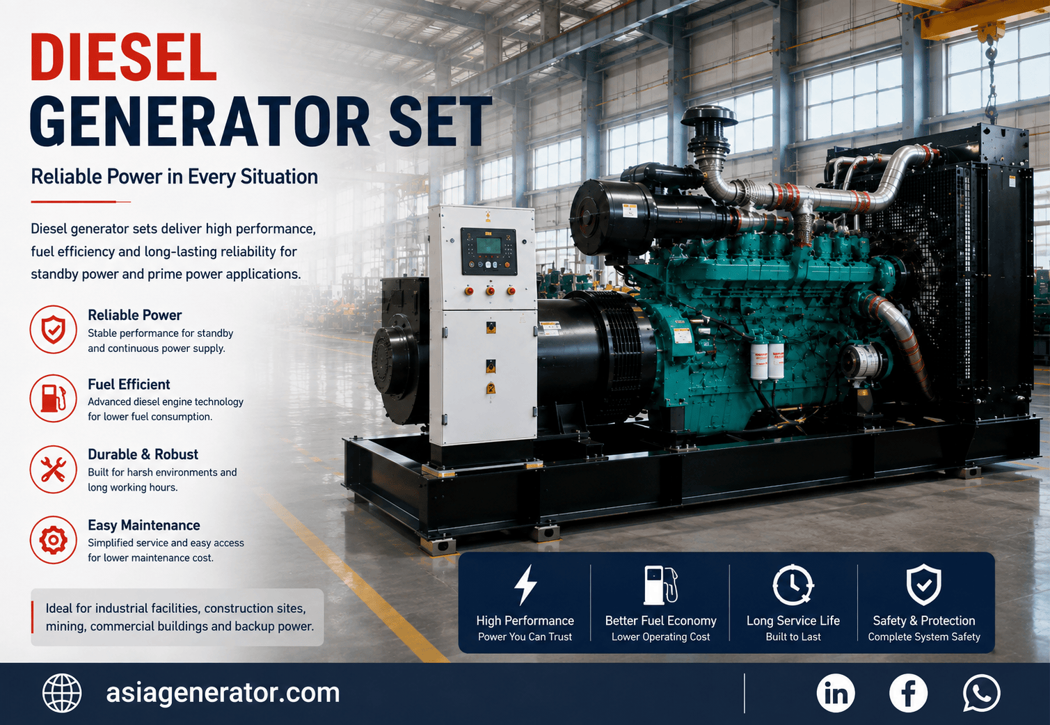 Diesel Generator VS Natural Gas Generator: Which One Is Better for Your Project?