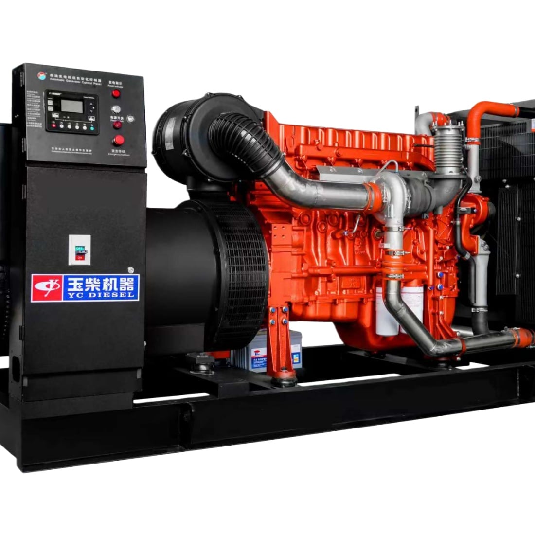 900KVA Diesel Silent Generator DieselGenerator Yuchai Engine Electric Plant Power Gas Generator for Industrial