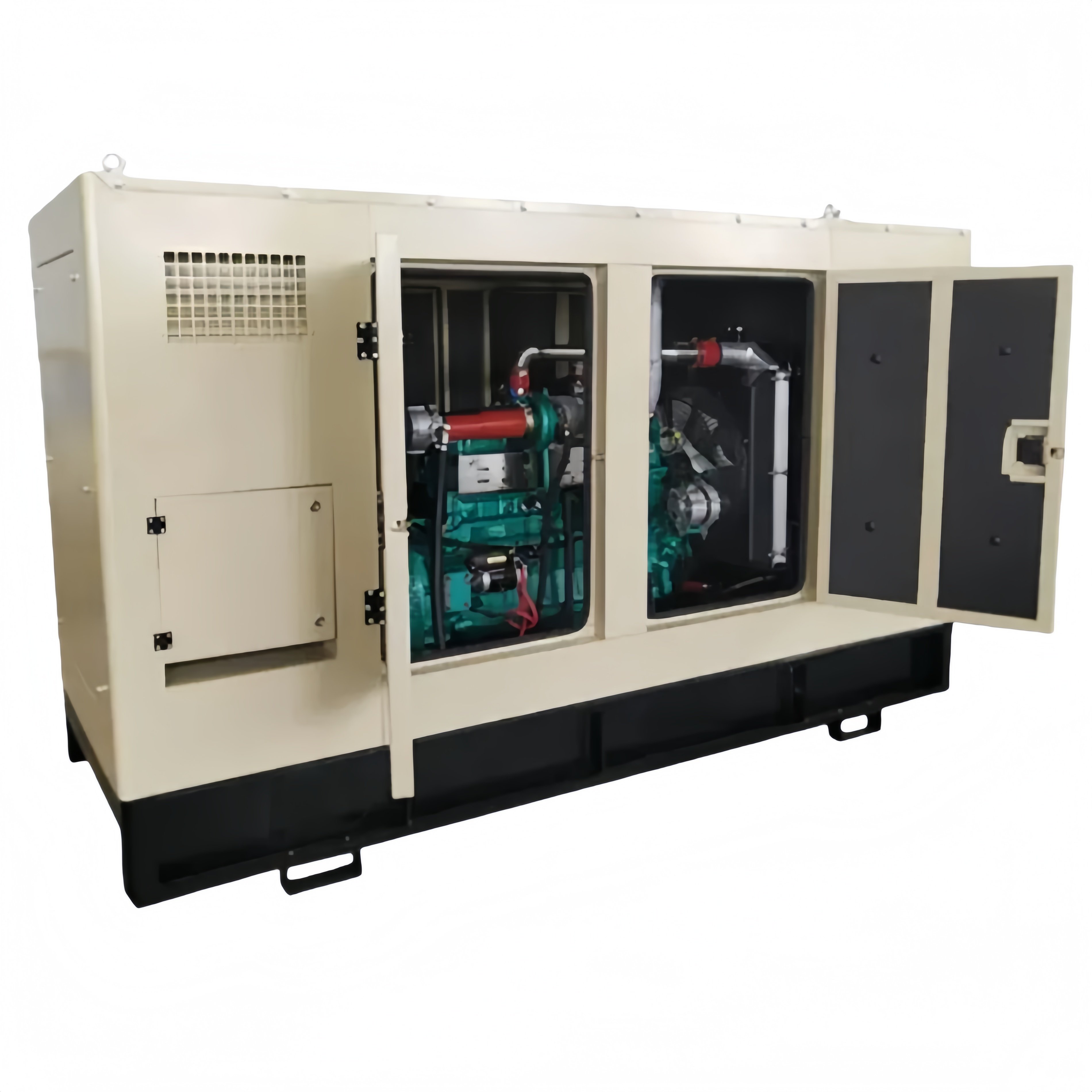 30kw 50kw 100kw Cummins Diesel Generator, Small Commercial, 3-Phase Full Copper Brushless, Factory Direct Supply Diesel Generator