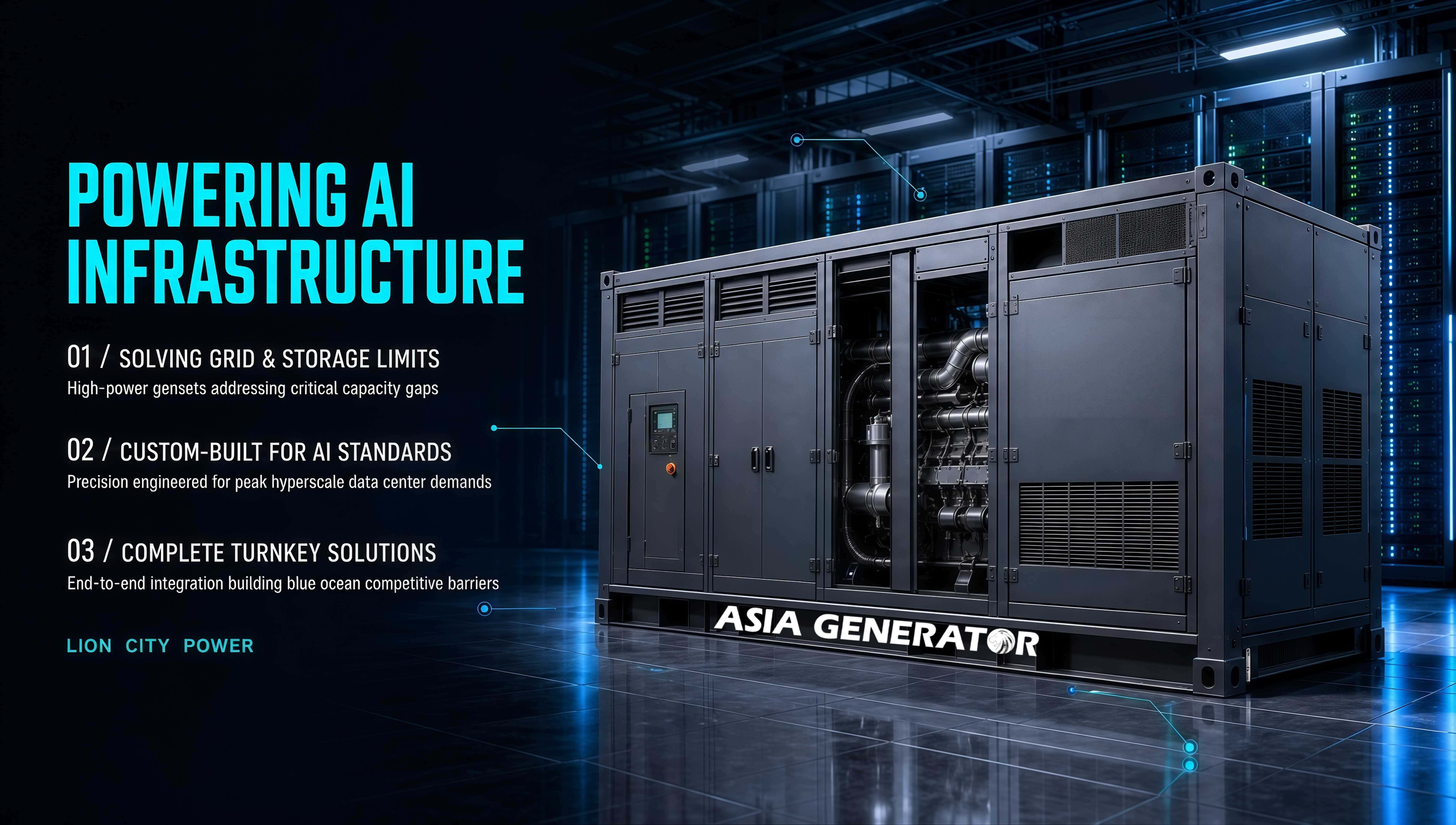 Data Center Backup Generators: What AI Infrastructure Demands from Modern Generator Sets