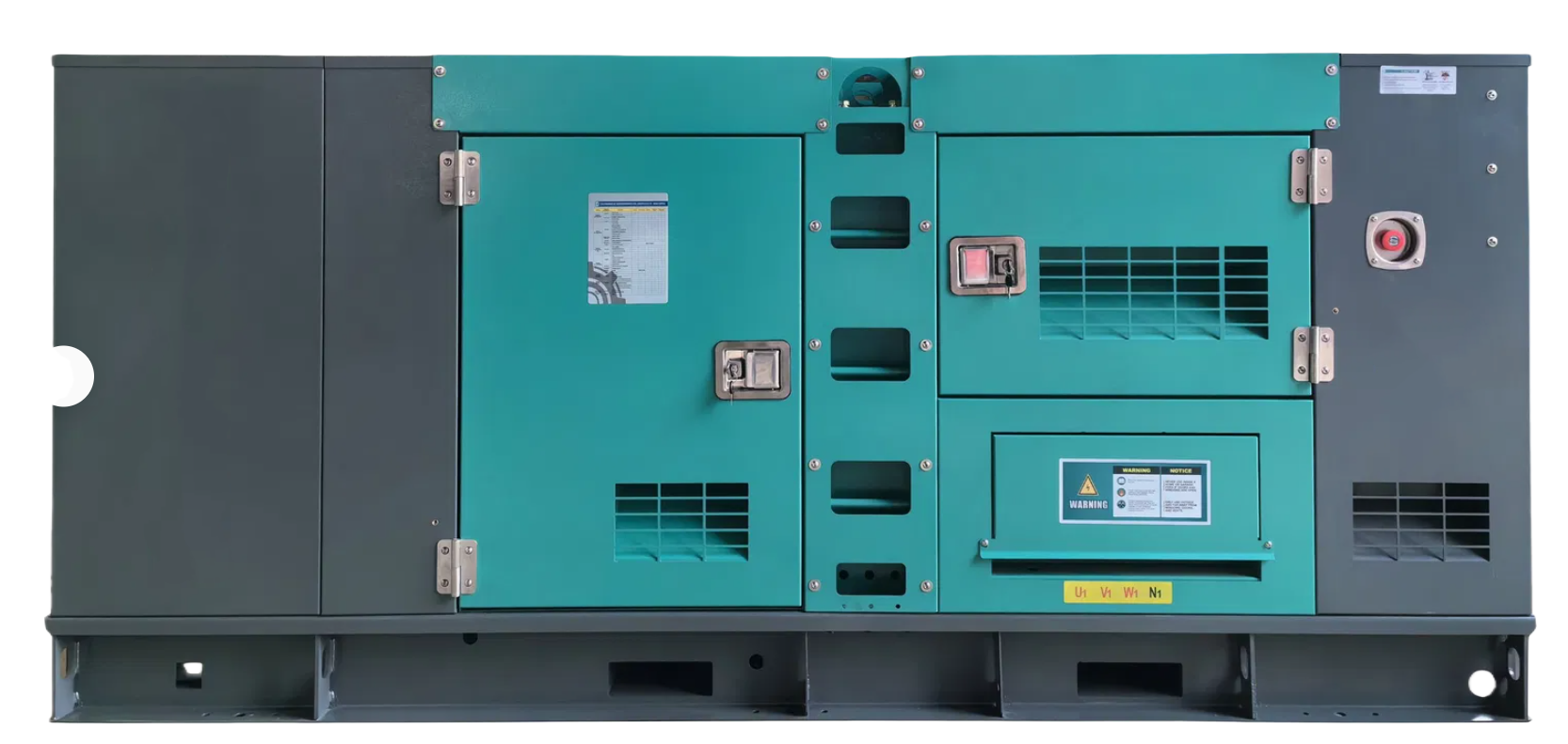 WEICHAI Engine Container Water cooled generator for construction 