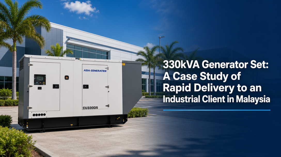 330kVA Generator Set: A Case Study of Rapid Delivery to an Industrial Client in Malaysia