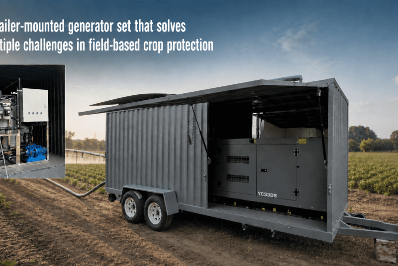 A single trailer solves multiple challenges in field crop protection