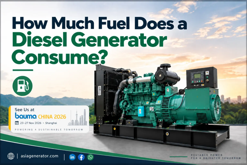 How Much Fuel Does a Diesel Generator Consume? Complete Fuel Consumption Guide