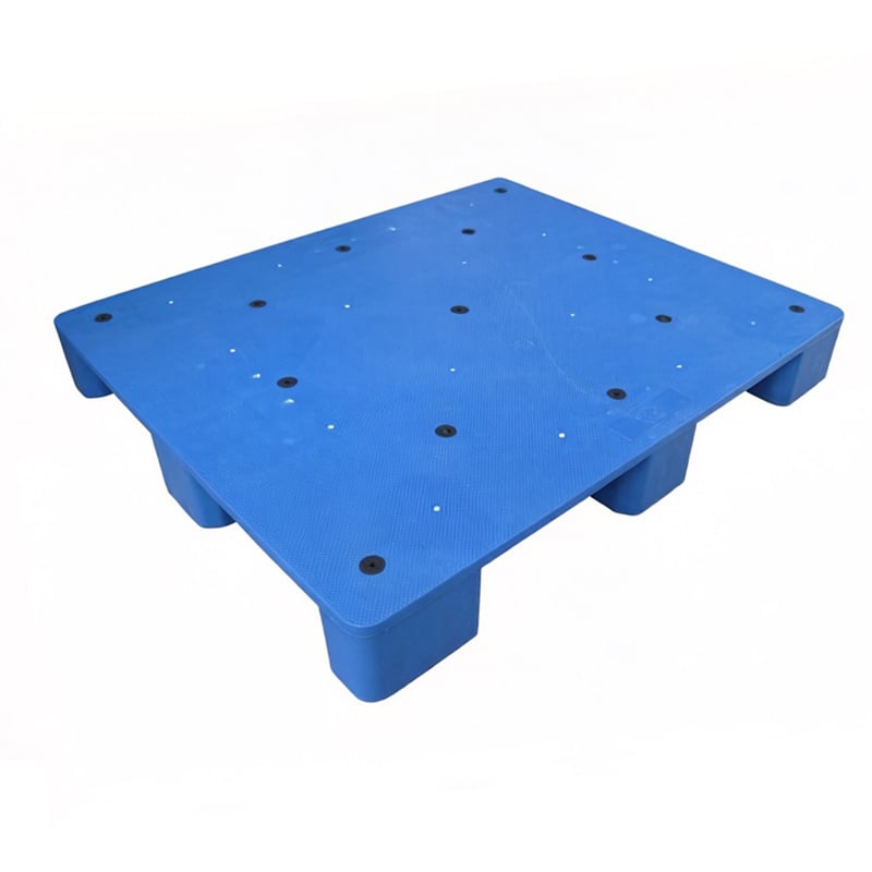  HDPE European Tray |Heavy Duty Industrial Nine Legs Solid Flat Plastic Euro Pallet 1200*1000*140MM Single Faced 4-Way Entry T25
