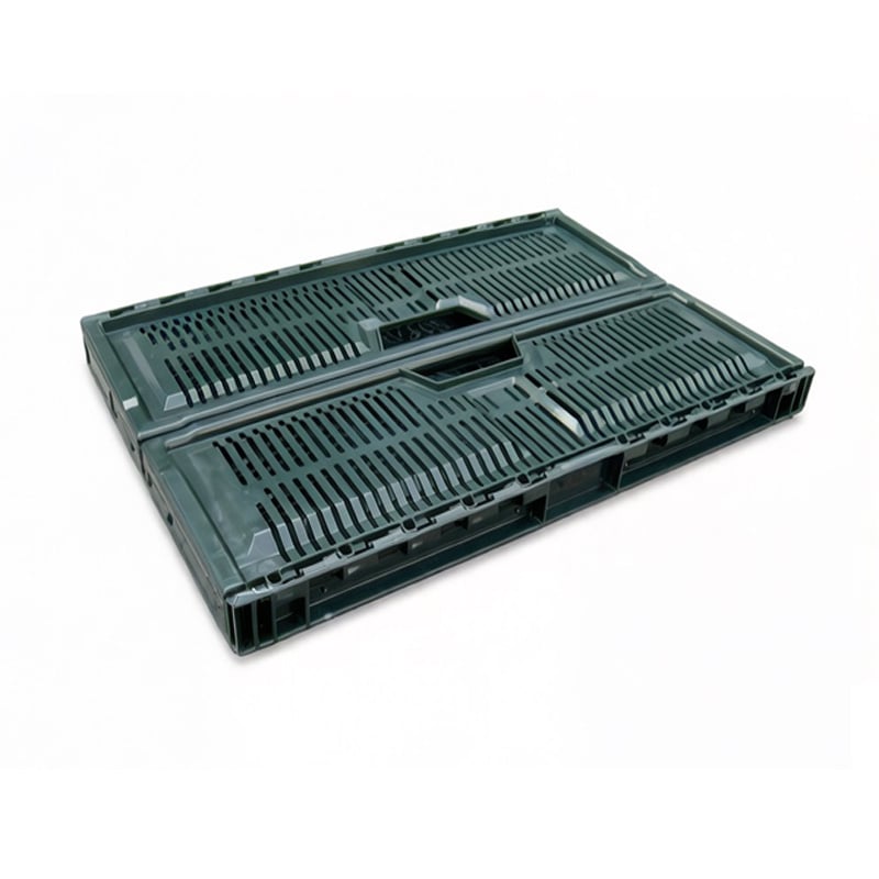 Foldable turnover basket, space saving, used for goods turnover and storage.  1# folding  basket