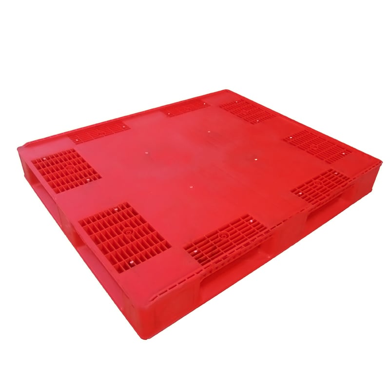 HDPE standard European plastic tray 1200 * 1000mm, 1210, used for storage and transportation in beer bottle production plants.