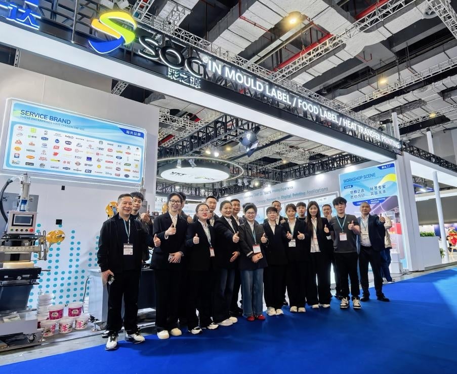 SOCIML Shines at Yashi Exhibition: Connecting Global Buyers with Premium In‑Mould Label, Heat Transfer Film & Food Packaging Solutions