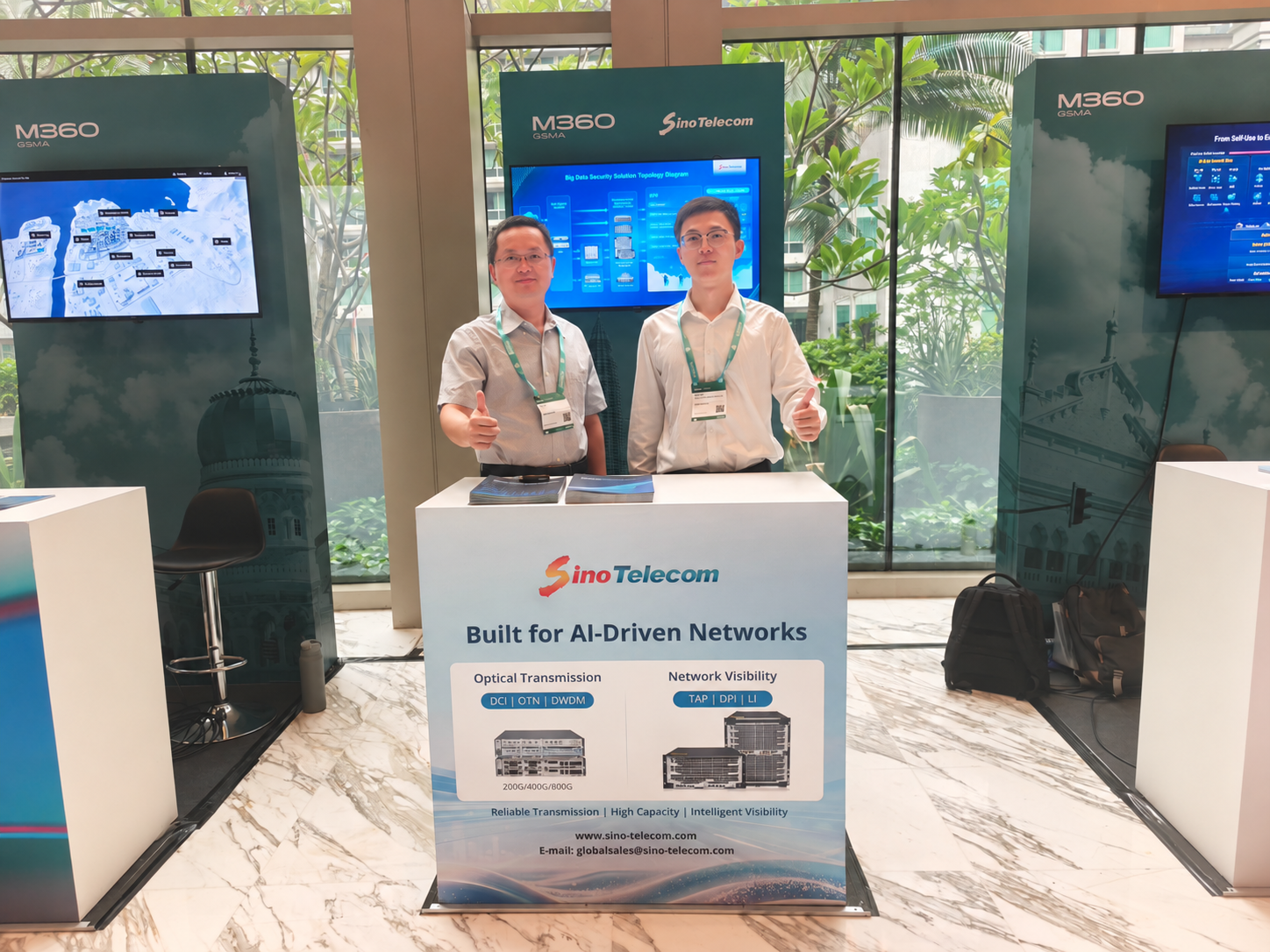 Sino-Telecom Showcases High-Speed DCI Solutions at M360 ASEAN 2026