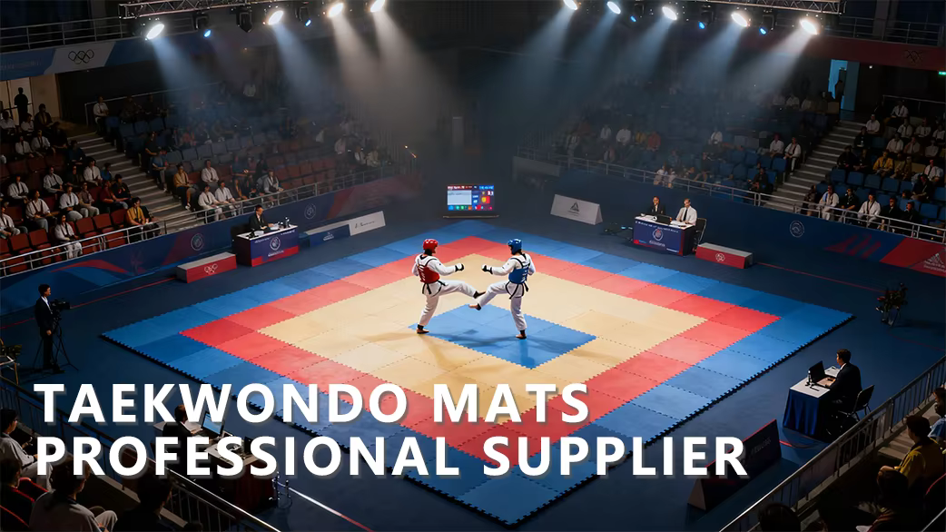 Hydefoam 1M*1M Large Interlocking Puzzle Mat for Taekwondo Gym and Martial Arts Hall Custom Sizes manufacture