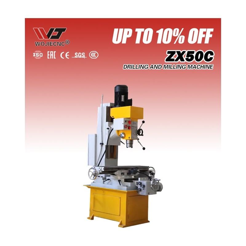 Universal Price Metal ZX50C Vertical Metal Light Duty Drilling Milling Machine