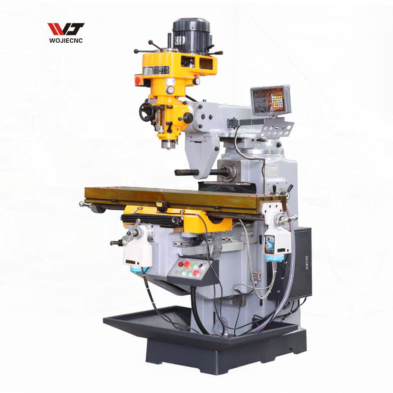 WOJIECNC 5H Horizontal Milling Machine | Universal Conventional Milling Machine for Metal Cutting