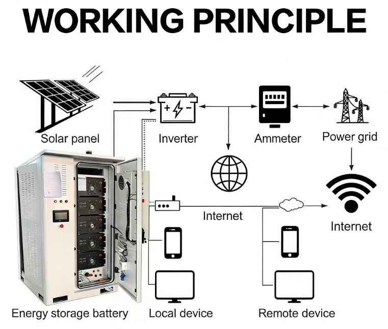 High voltage energy storage integrated machine 20KW 112KWH