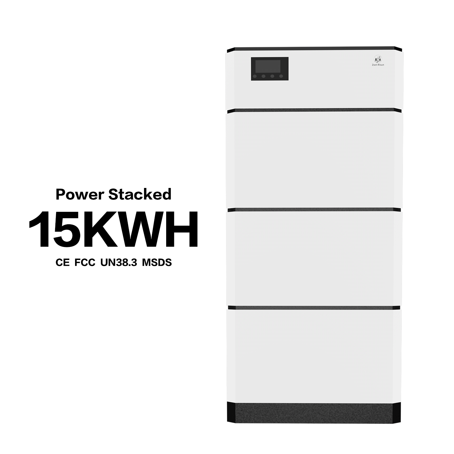 Horizontal stacked all-in-one unit, 4.6-6kW