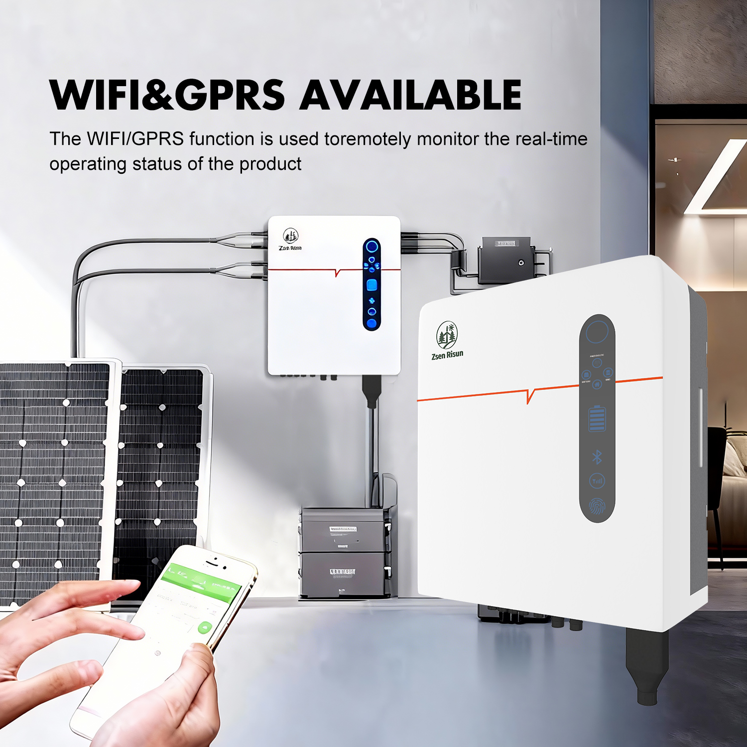 Three-phase hybrid inverter 12-20kW (grid-connected)