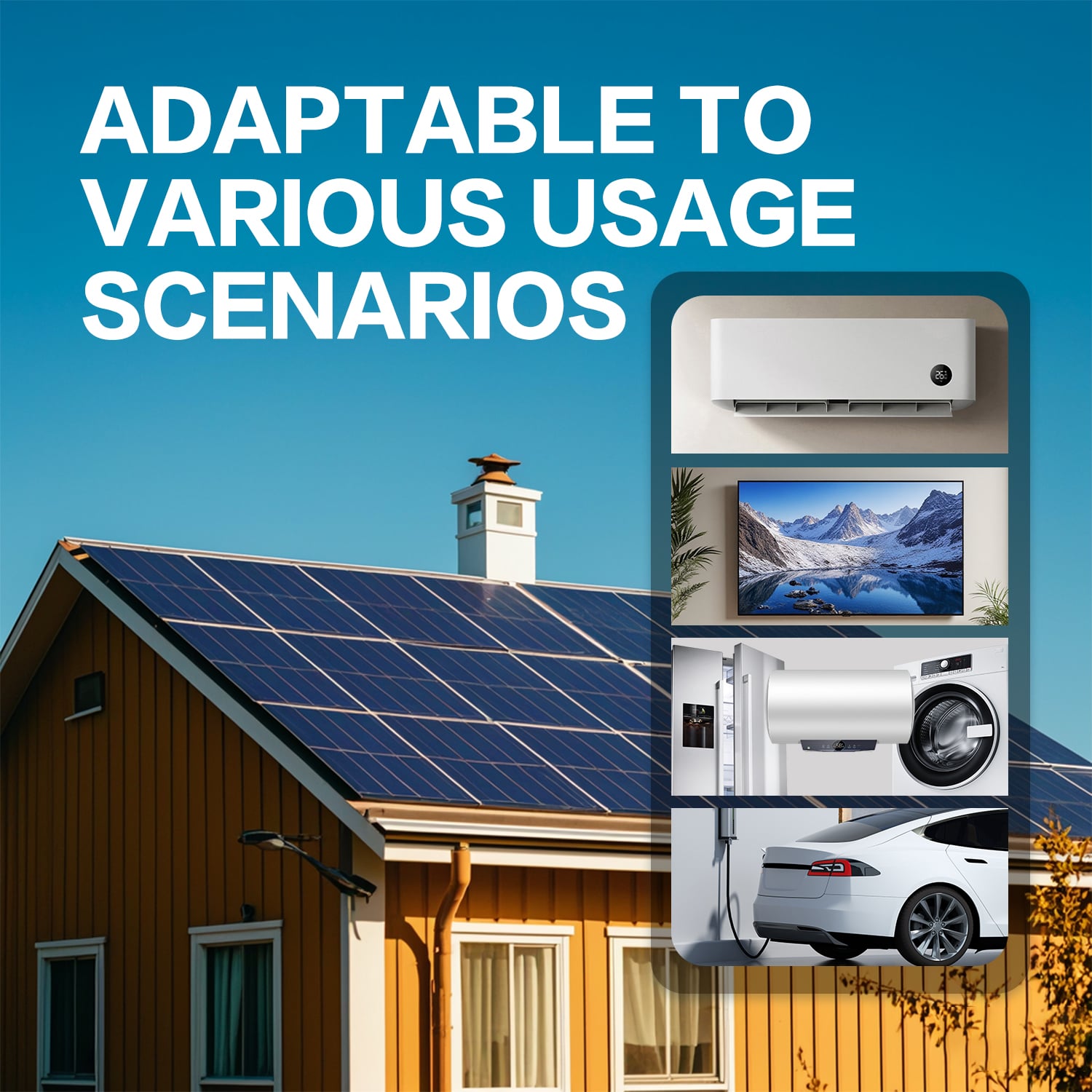 Household energy storage system (wall-mounted)