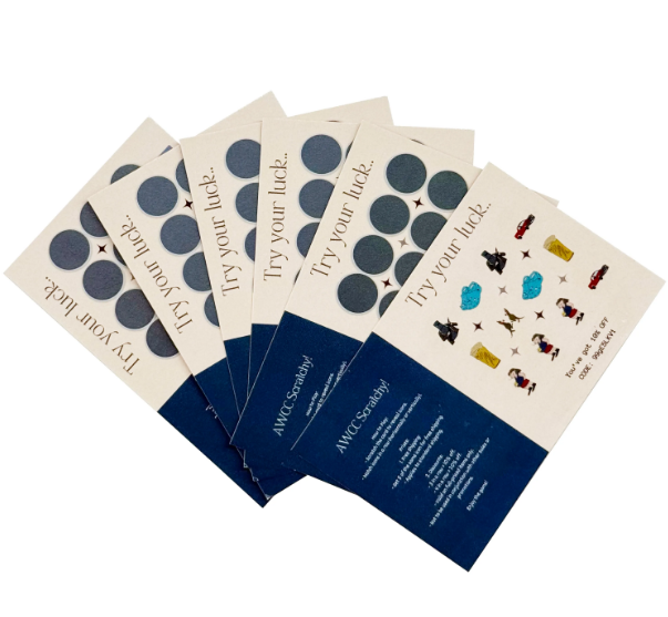 Personnalisation de rouleaux d'autocollants à gratter pour l'emballage pharmaceutique anti-manipulation.