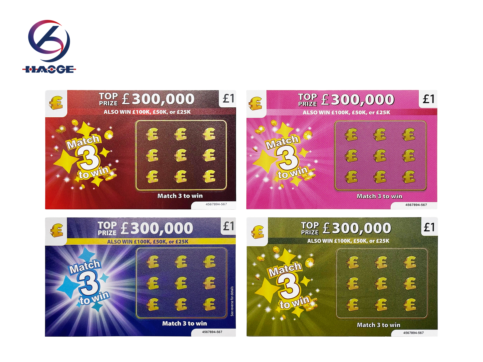 Flexible Scalable Production Capacity Supporting Global Bulk & Pilot Secure Lottery Ticket Orders