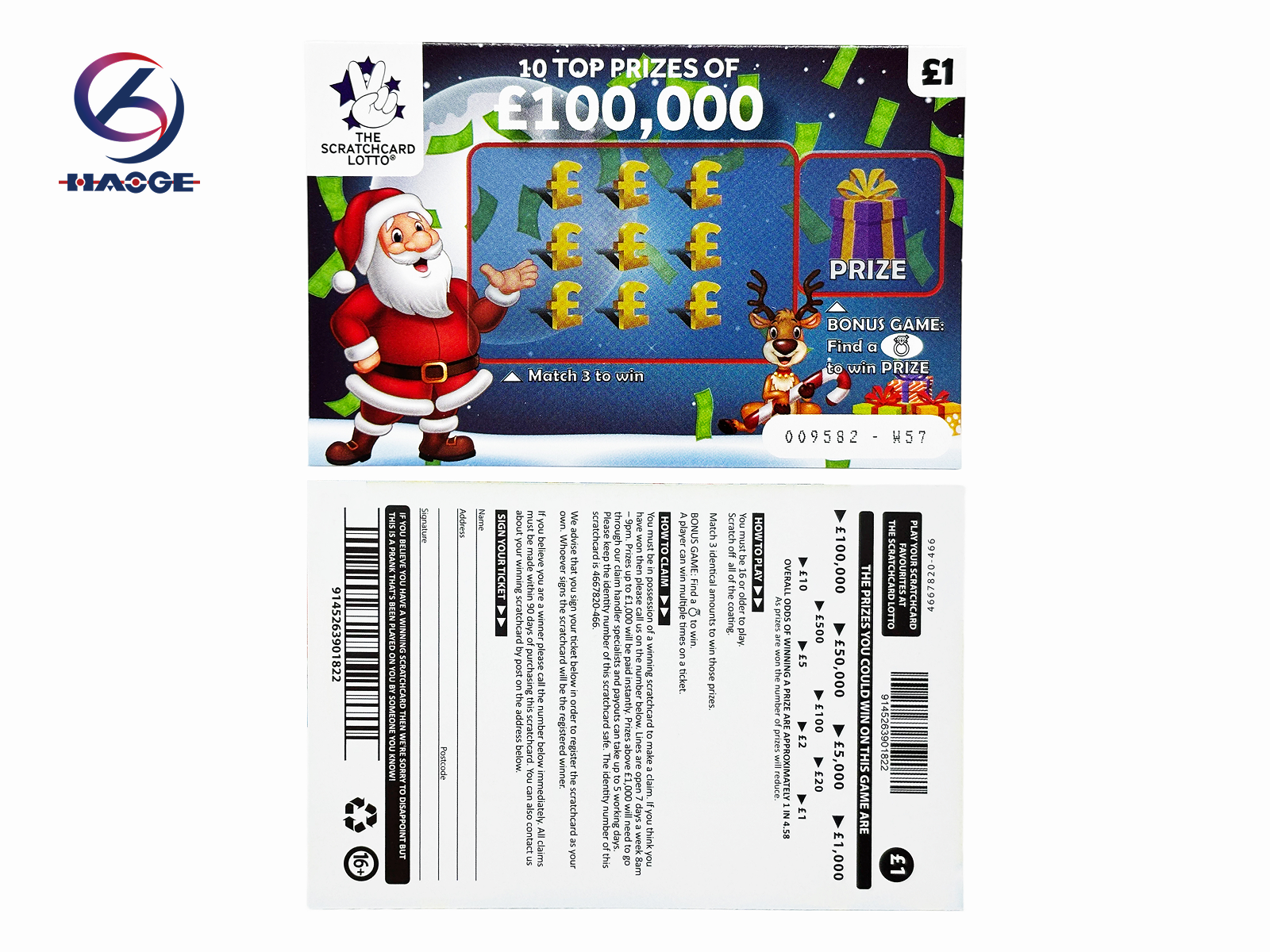 Dual Sealed Automated Factories For Scaled Global Lottery Production