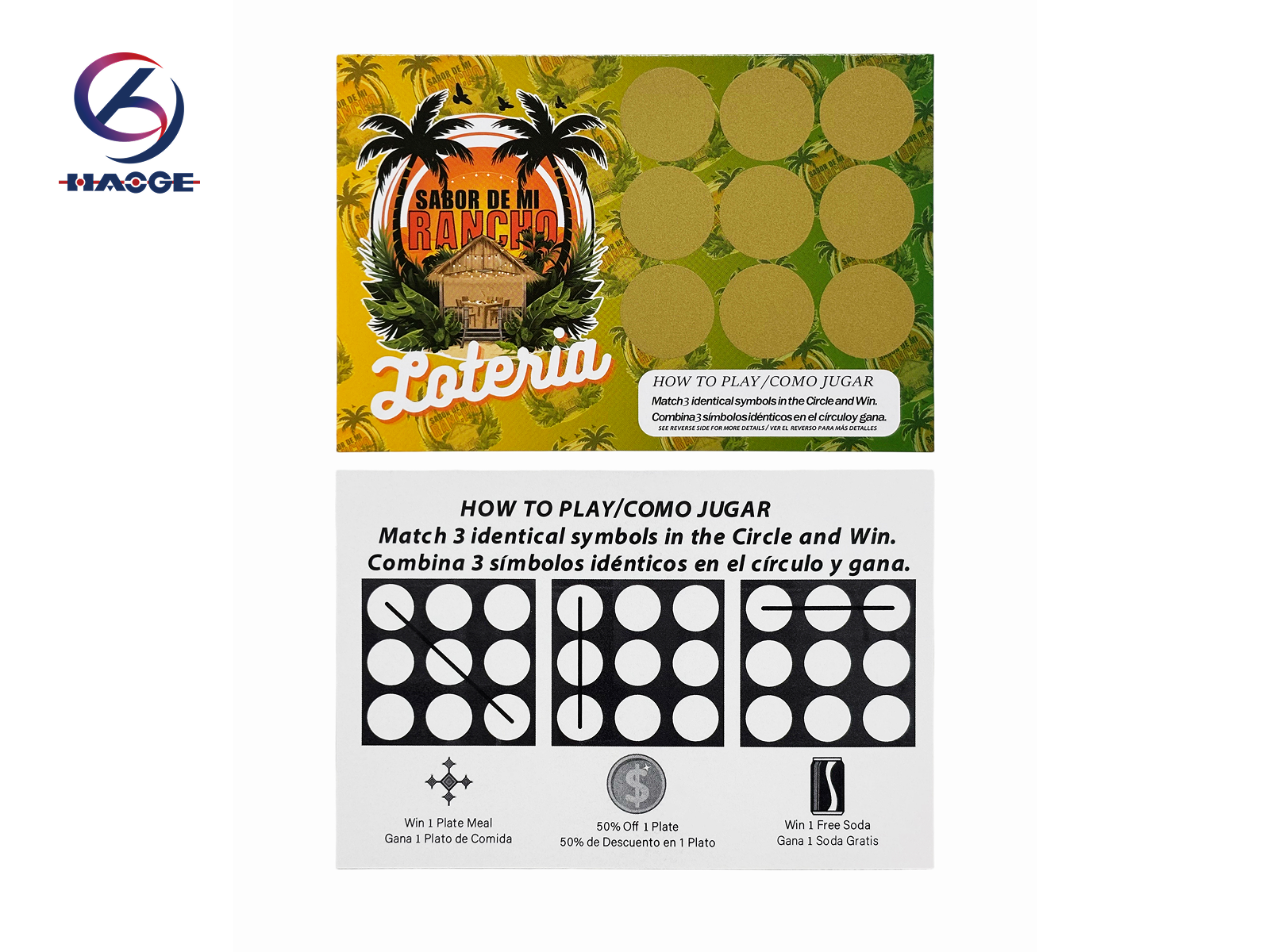 GMG Calibrated Full-Color Custom Scratch Off Printing for Brand Consistency