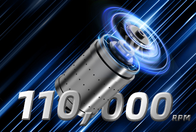 パワーレボリューション、Oumibeautiesに搭載された回転数110,000RPMの高速ブラシレスモーターがドライヤーの常識を変える