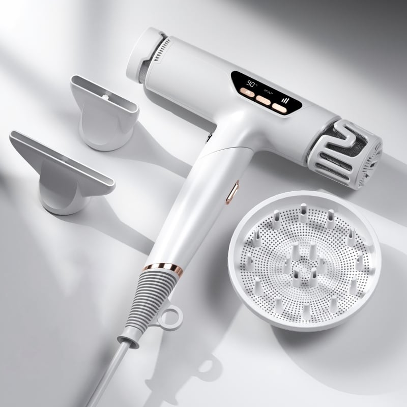 Professional Salon High Speed Foldable Ionic Far Infrared Hair Dryer