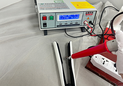 Every Hair Straightener Undergoes Rigorous Heating and Hi-Pot Tests Before Shipment - Quality Begins with Inspection