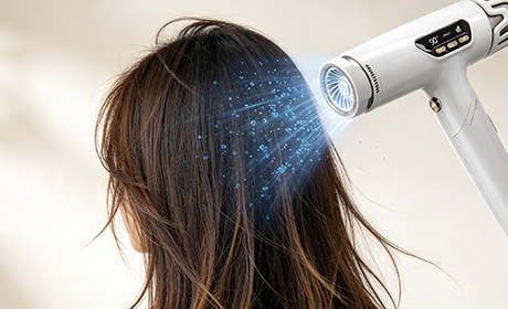 OUMI BEAUTIES Low-Damage Hair Styling Application: Negative Ion, Infrared & Smart Temperature Control