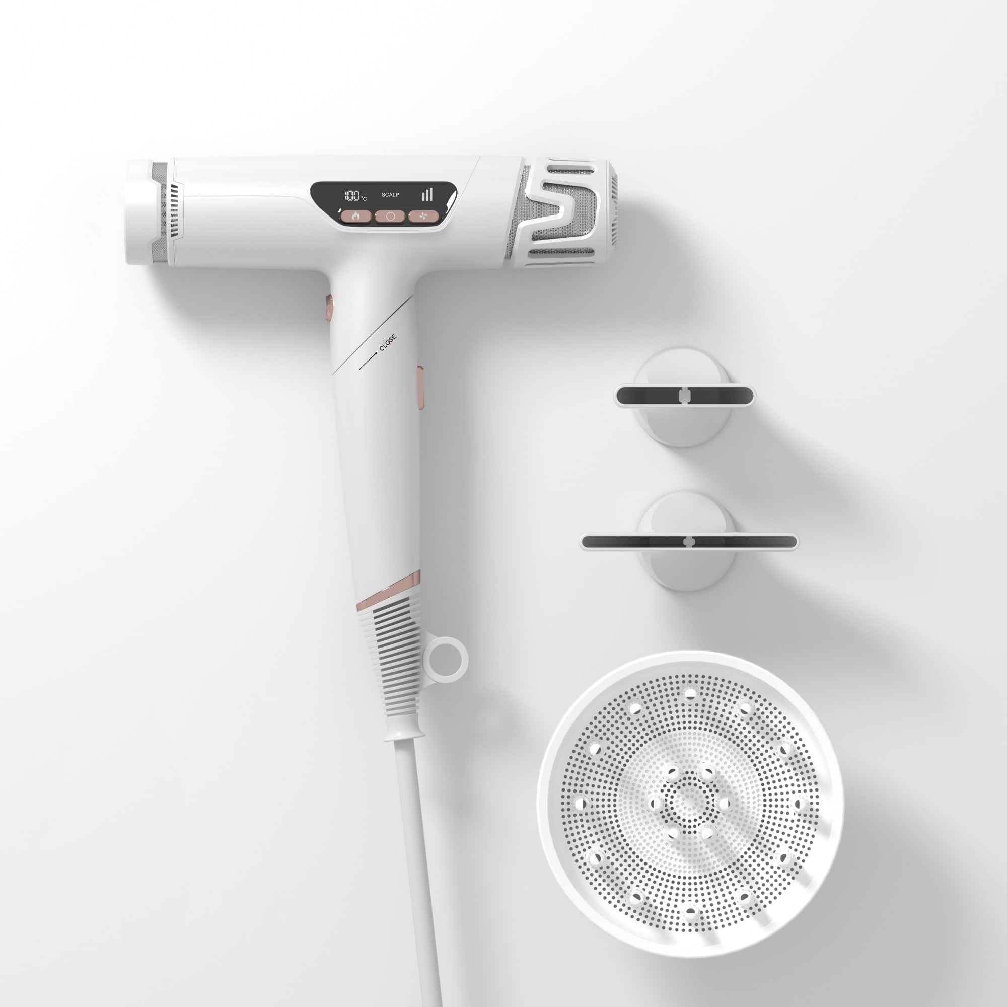 Professional Fast Drying 1800W High Speed Plasma Ion Hair Dryer 
