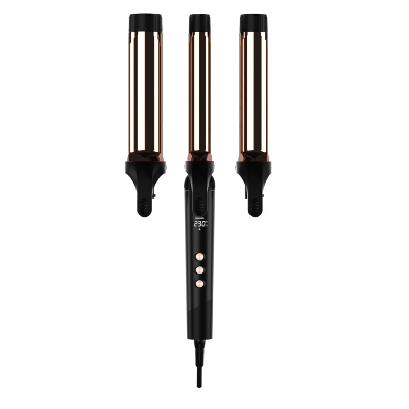 Professional Titanium Portable Triple Barrel Wave Hair Curler