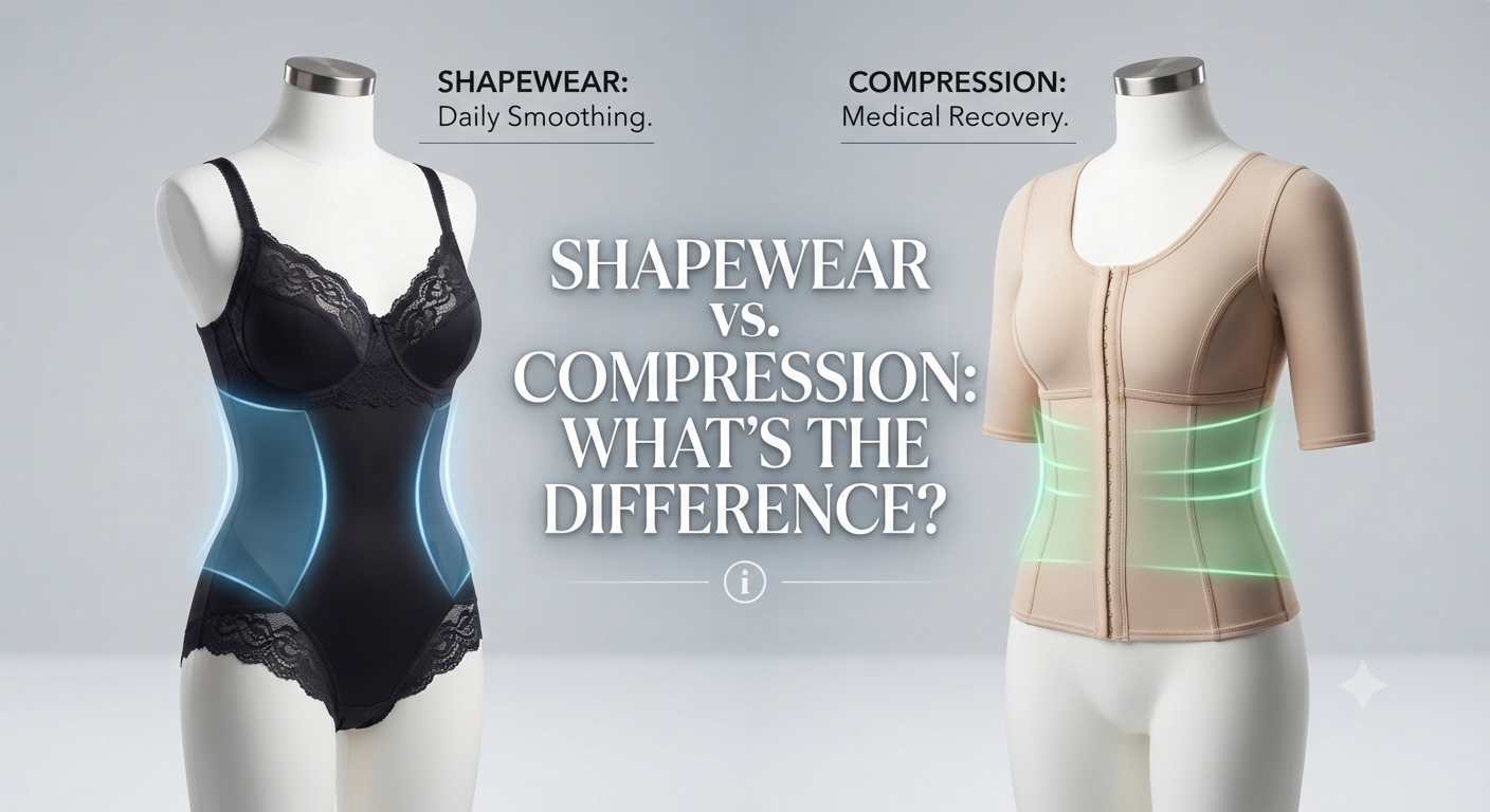 Shapewear vs Compression Garments What's the Difference?