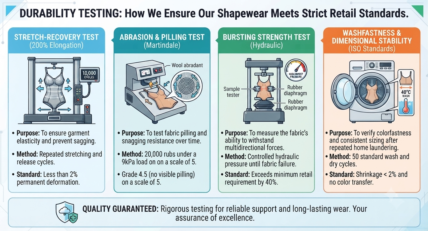 Durability Testing How We Ensure Our Shapewear Meets Strict Retail Standards