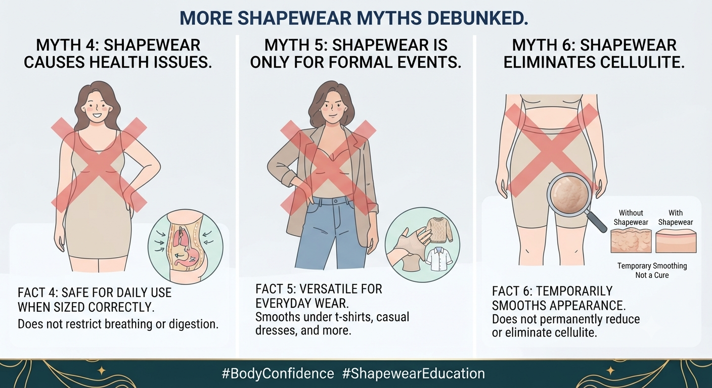 Common Myths About Shapewear Debunked: Facts Every Buyer Should Know