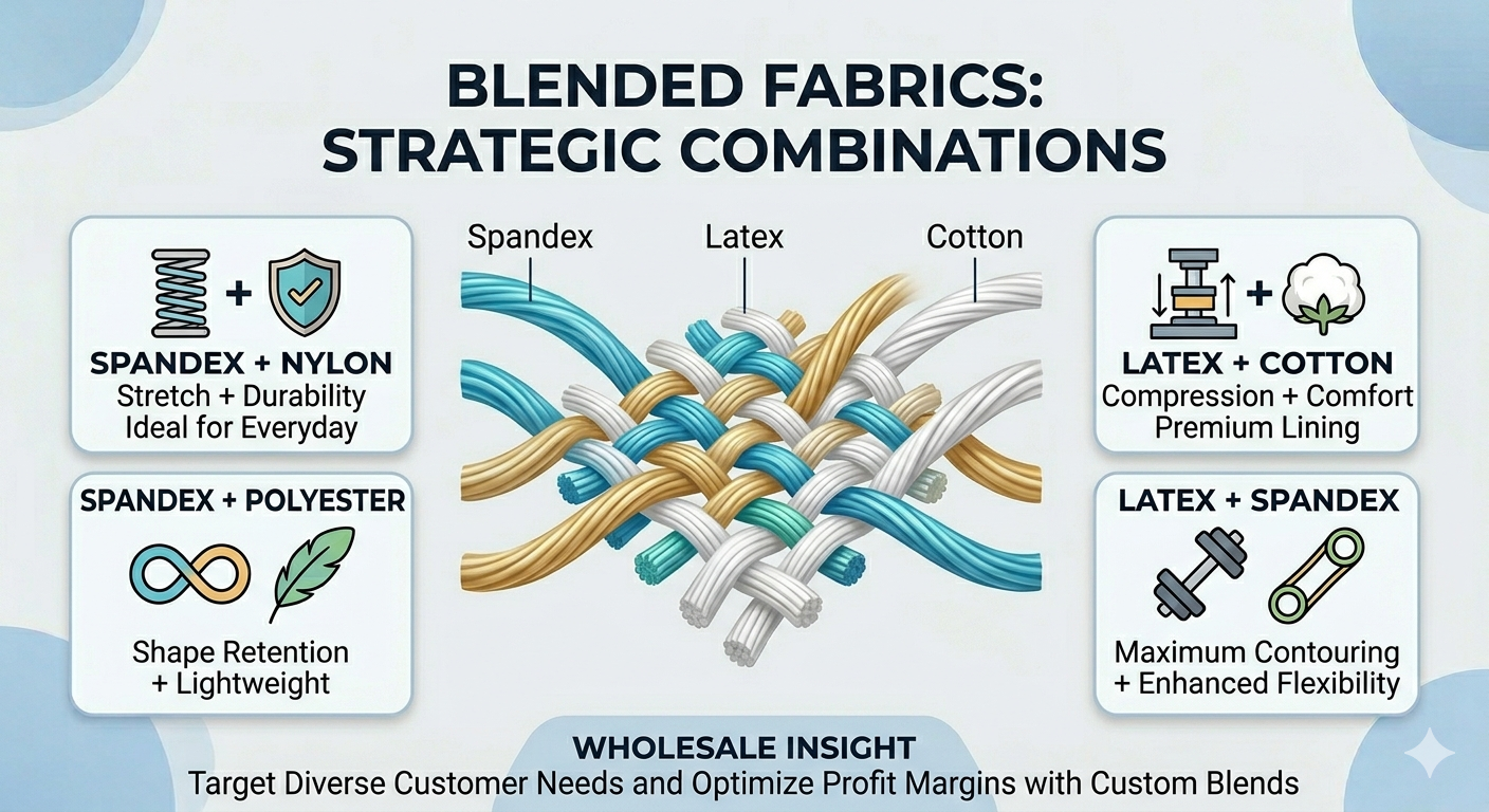 Shapewear Material Guide: Spandex, Latex, and Seamless Fabrics Explained