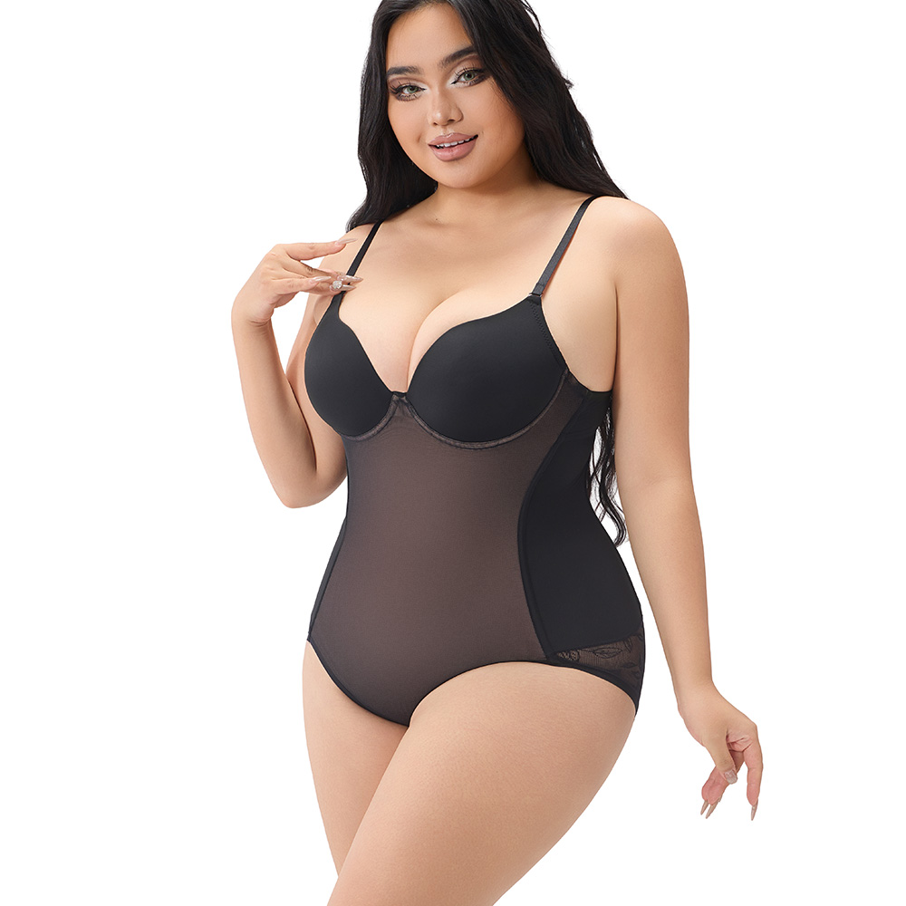 High-Compression Sculpting Bodysuit with an Invisible Edge