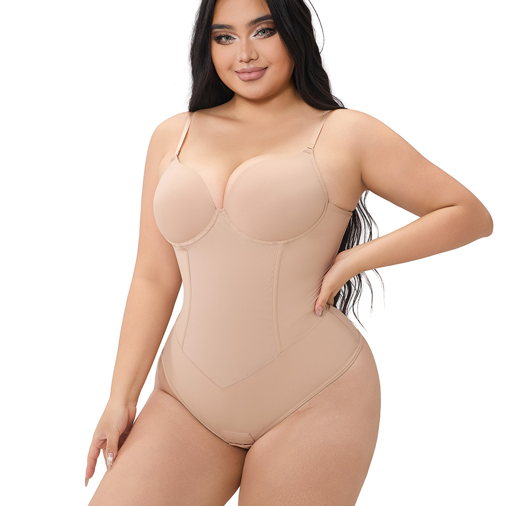 Firm Control Shapewear Bodysuit with 360° Midsection Smoothing