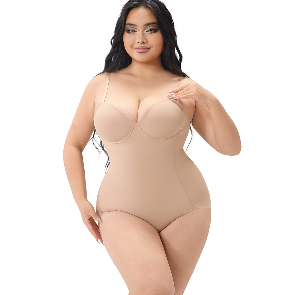 Ultra-Soft Seamless Bodysuit for All-Day Wear