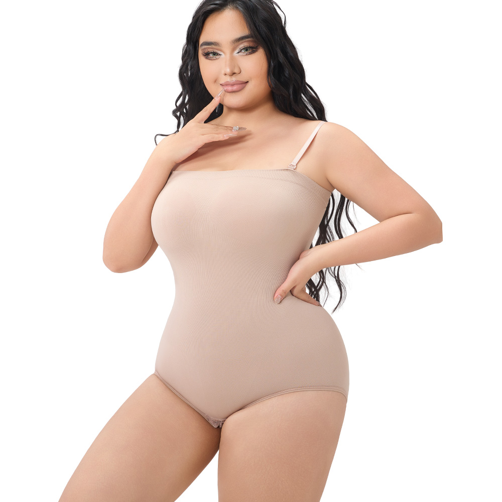 Cool-Touch Seamless Shaper Bodysuit – Lightweight Support for Daily Wear
