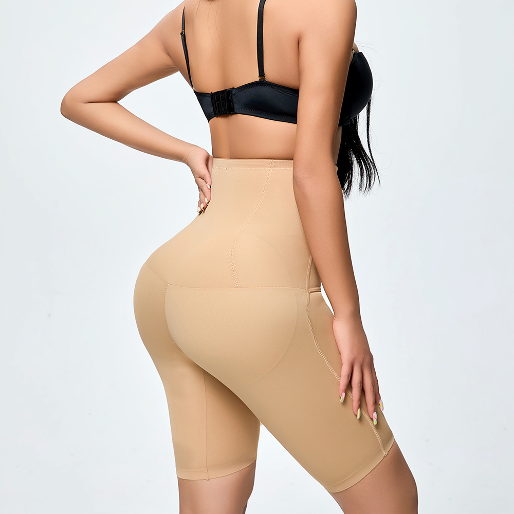 Seamless High Waist Hook Shapewear Shorts