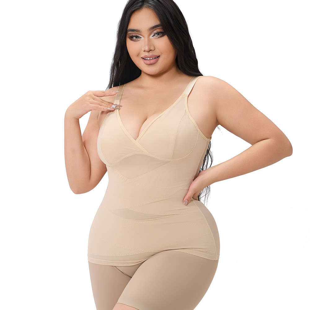 Women’s Full Body Shaper with Targeted Abdominal Support