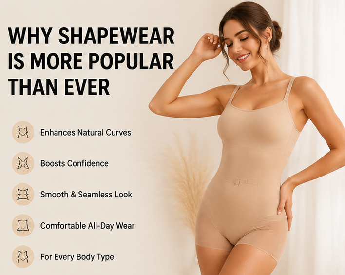 Why Shapewear Is More Popular Than Ever The Evolution of Modern Body Shaping Fashion