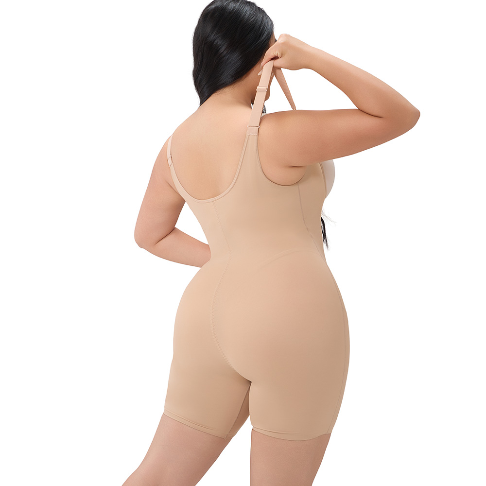 Slimming Seamless Bodysuit for Women Figure Hugging Tummy Control Romper