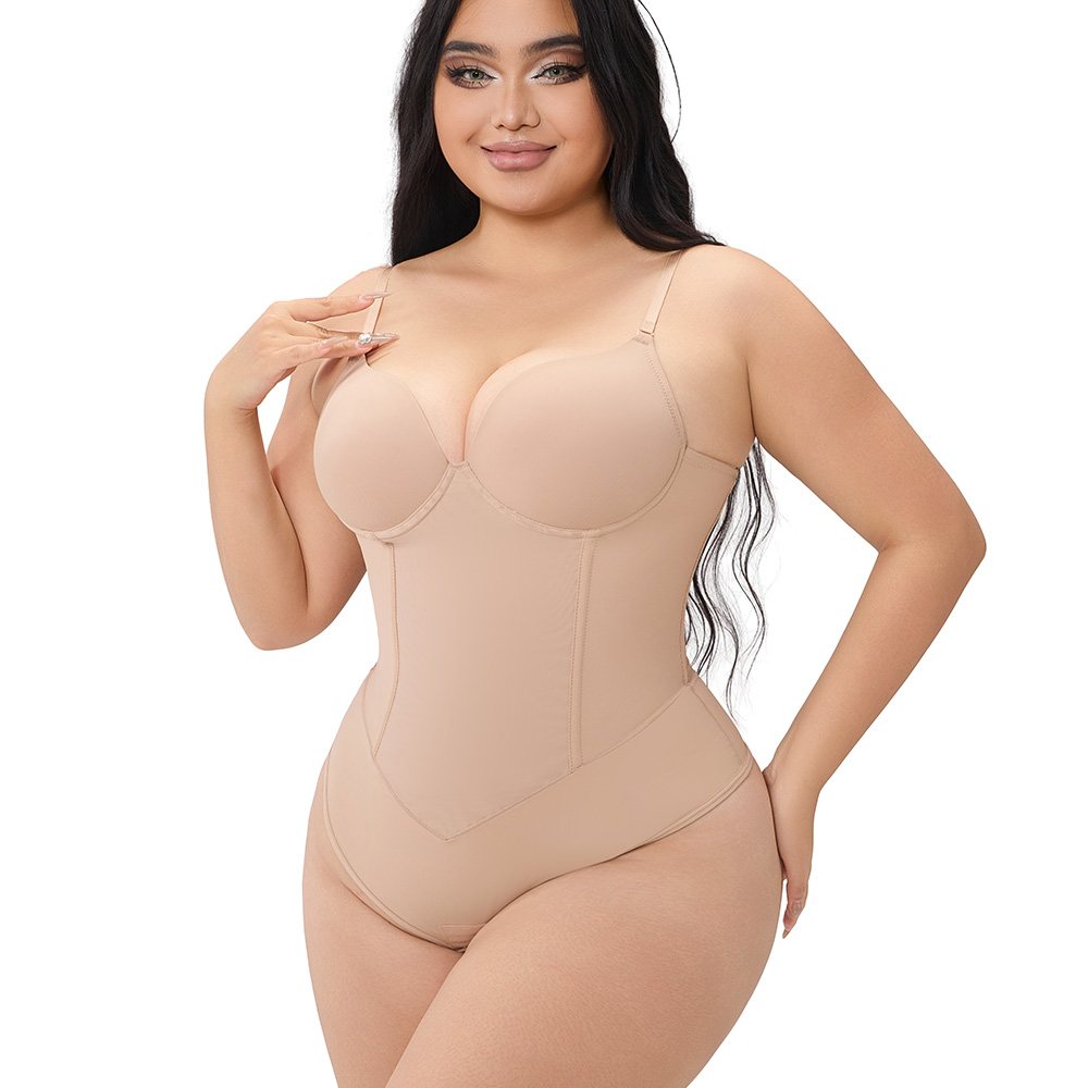 Firm Control Shapewear Bodysuit with 360° Midsection Smoothing