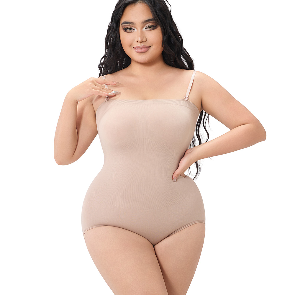 Cool-Touch Seamless Shaper Bodysuit – Lightweight Support for Daily Wear