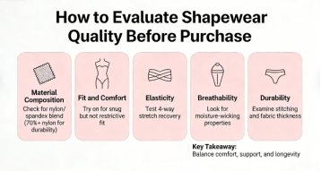 How to Evaluate Shapewear Quality Before Purchase