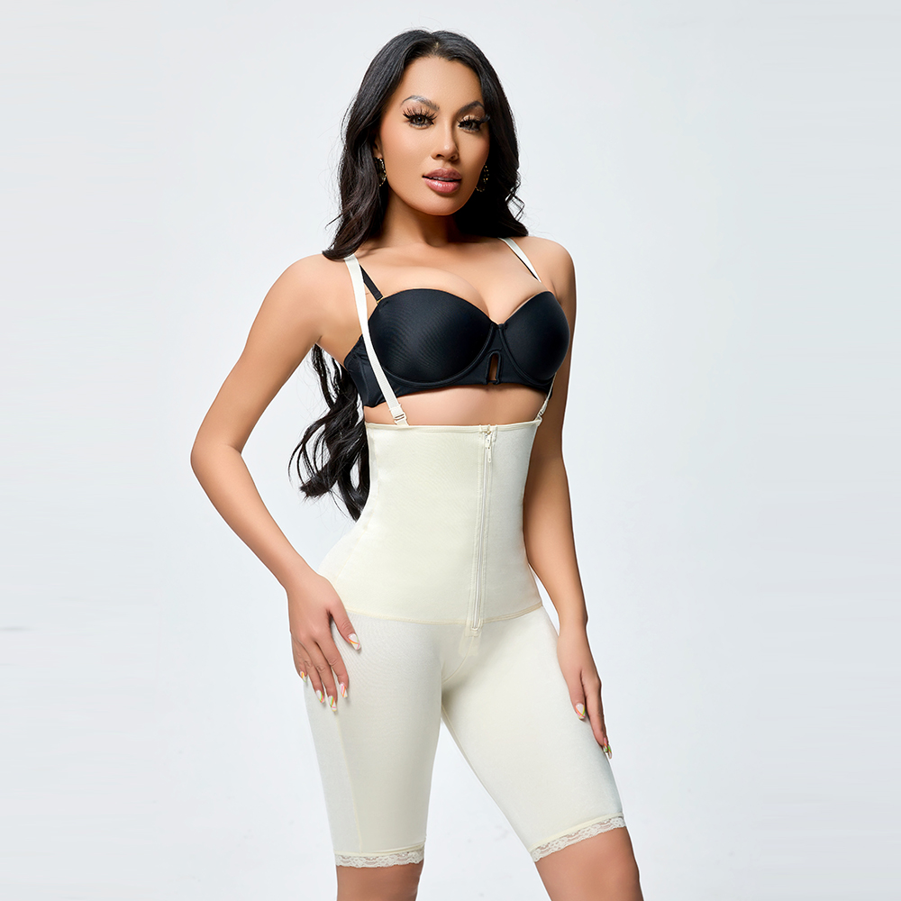 Open Butt Lifting Bodysuit with Tummy Control 